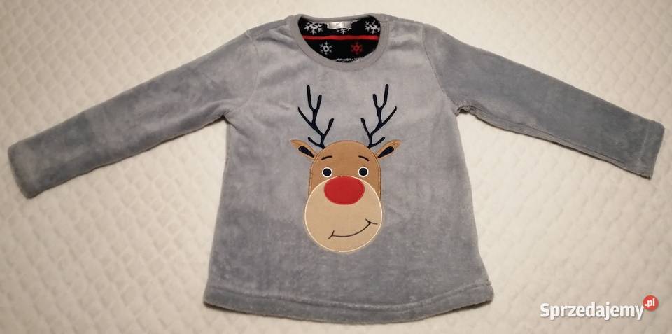 Mięciutki sweterek ciepła bluza polarowa 110116 Czeladź