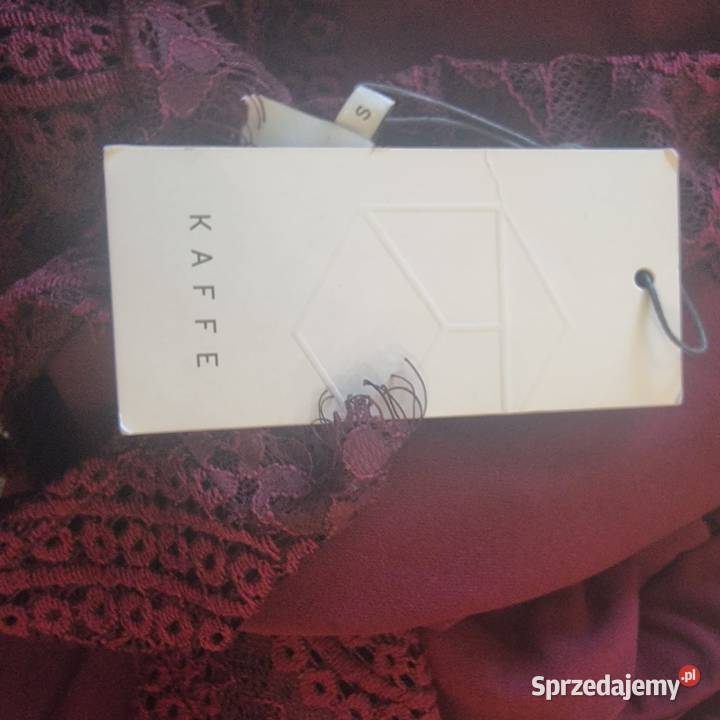 Bordowy kombinezon damski Kaffe S małopolskie