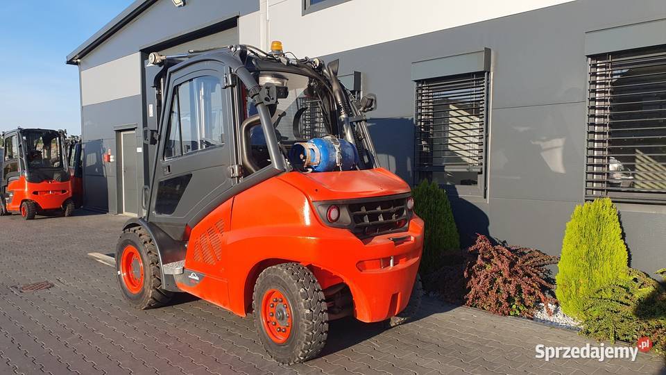 Wózek widłowy LINDE H50T02600 Triplex 18r Wolny gaz Wózki widłowe Proszowice sprzedam