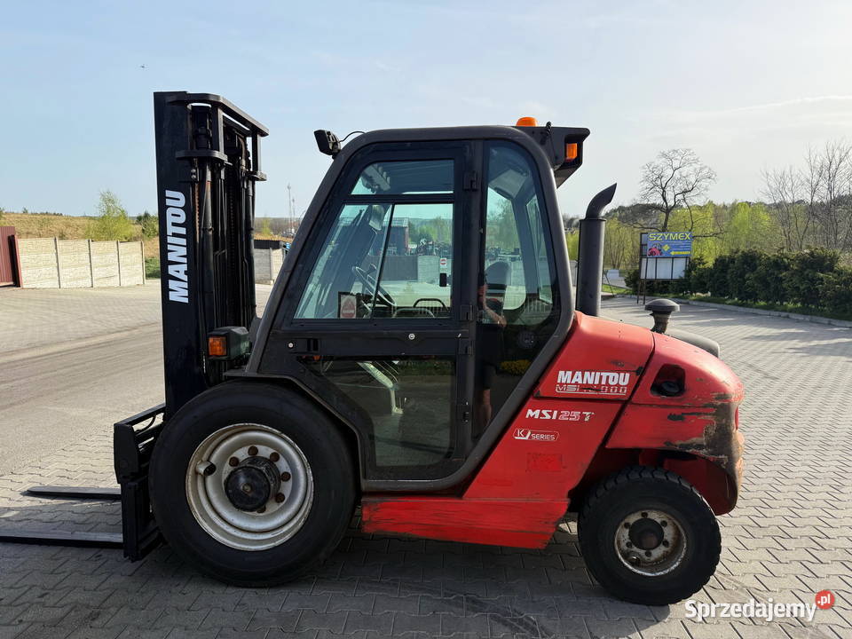 wózek widłowy terenowy MANITOU MSI25T diesel Działoszyn