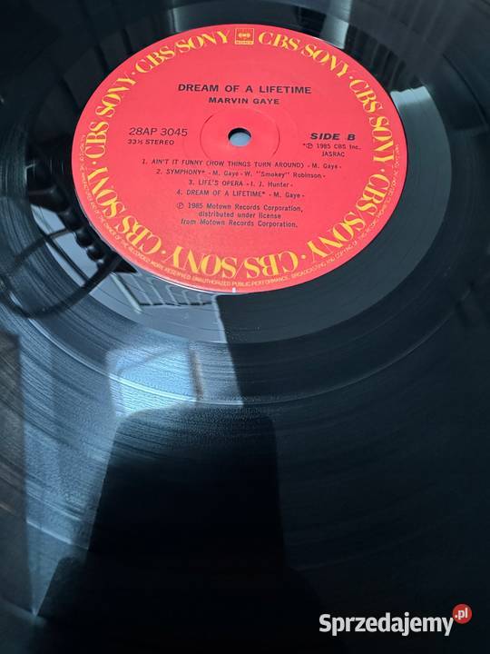 Marvin Gaye Dream Of A Lifetime MVG Japan Obi LP pomorskie Rumia sprzedam