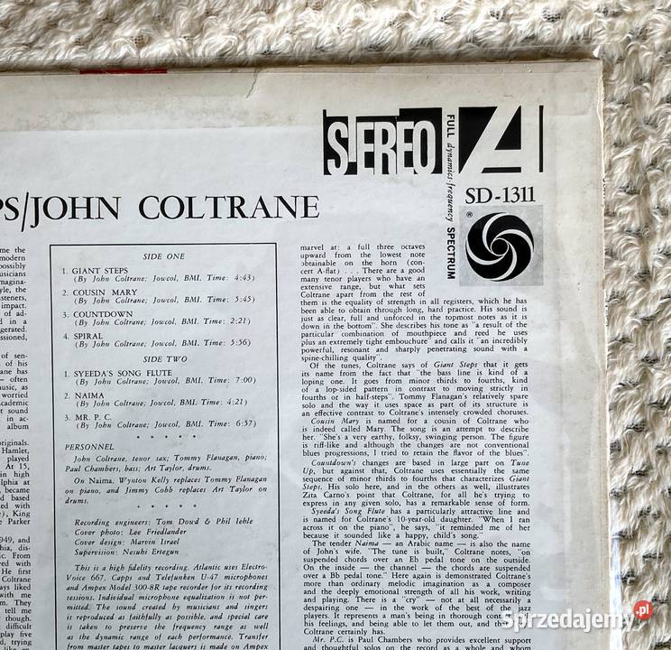 John Coltrane Giant Steps sprzedam