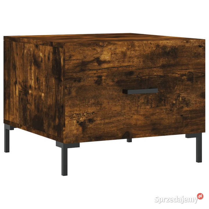 Stolik kawowy przydymiony dąb 50x50x40 WM829406 Warszawa sprzedam