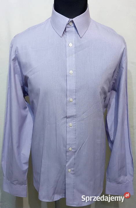 Koszula męska w drobne paseczki mazowieckie Radom