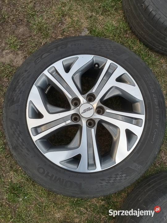 Felgi aluminiowe Citron C5 17 5x108 opony letnie Samochodowe Ostrołęka