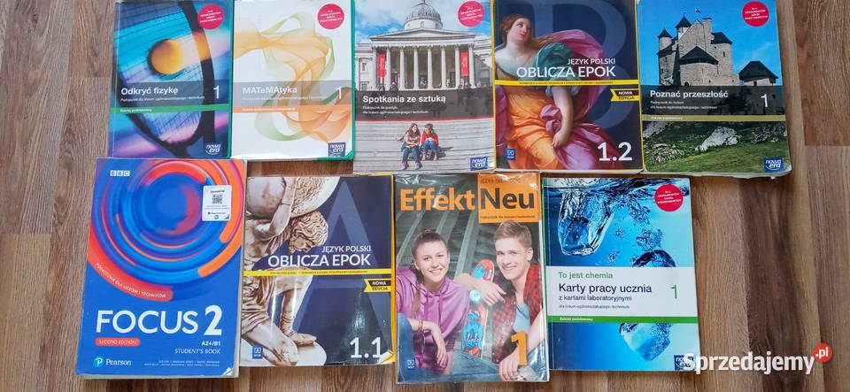 Książki technik logistyk klasa pierwsza