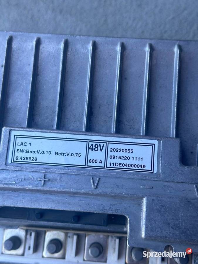 Sterownik Lac1 sw BasV010 48V600A Sn11DE04000049 Antonie