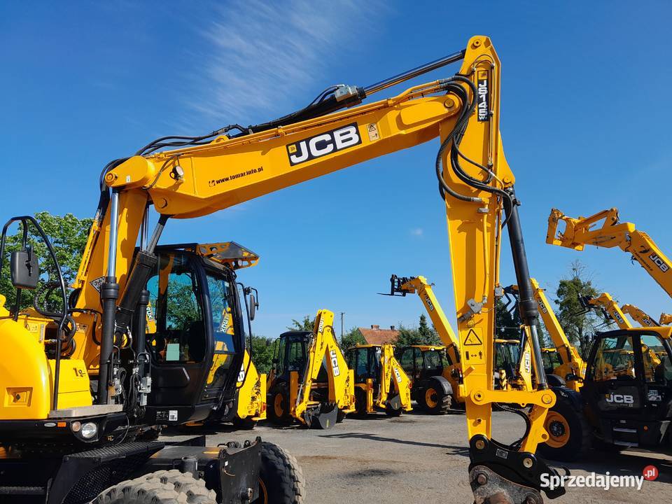 JCB JS145W 2018R KOPARKA KOŁOWA 15TON CAT Dodatkowy osprzęt Krotoszyn