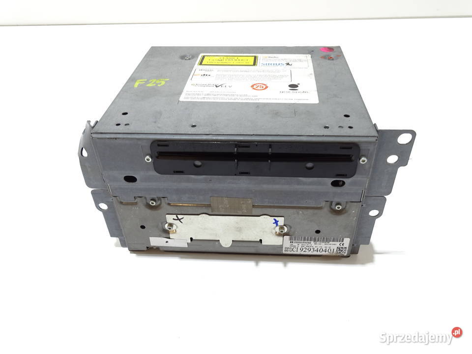 RADIO NAWIGACJA BMW X3 F25 9293404 Strzyżewice