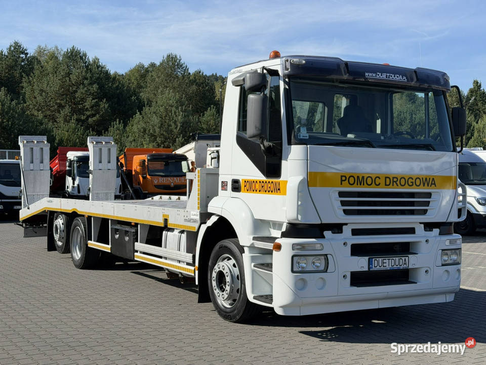 Iveco STRALIS Laweta Platforma Pomoc Drogowa 6x2 świętokrzyskie Widełki