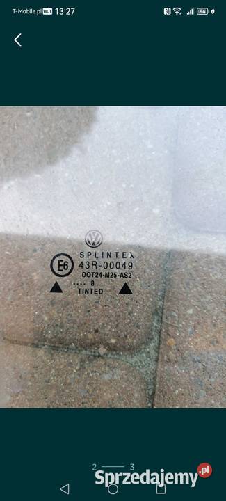 Szyba drzwi 3D VW Golf IV podkarpackie