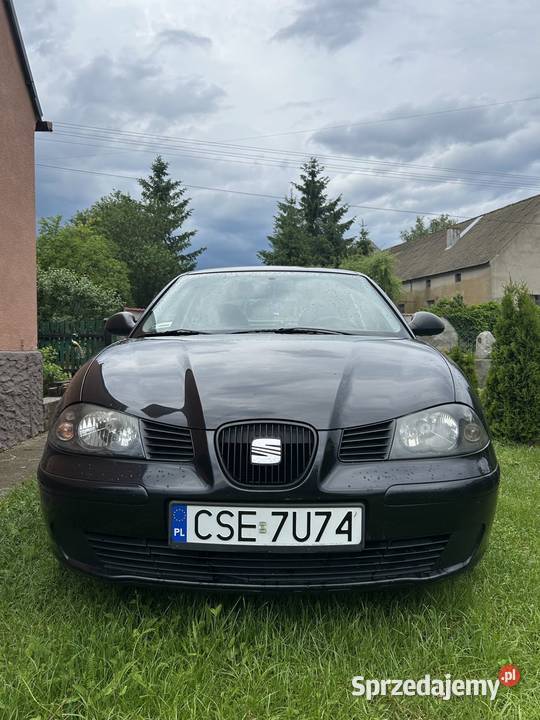 Seat Ibiza czarny kujawsko-pomorskie