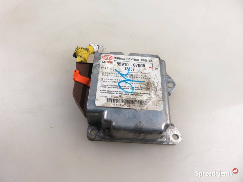 MODUŁ AIRBAG KIA PICANTO I 9591007000 Komputery