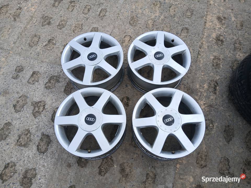 Felgi aluminiowe 16 Audi 5x112 ET 45 7J Krzemień Drugi sprzedam