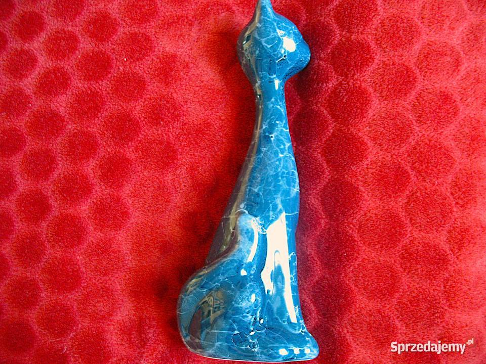 Kot Powabna koteczka marmurek figurka porcelana Siedlce