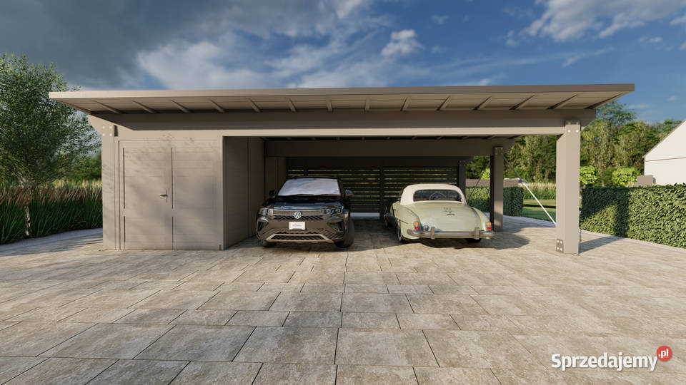 Wiata garażowa Florencja 9MP małopolskie