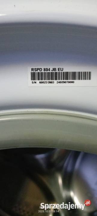 SPRZEDAM PRALKĘ HOTPOINT ARISTON 8 1200 OBR A Biała sprzedam