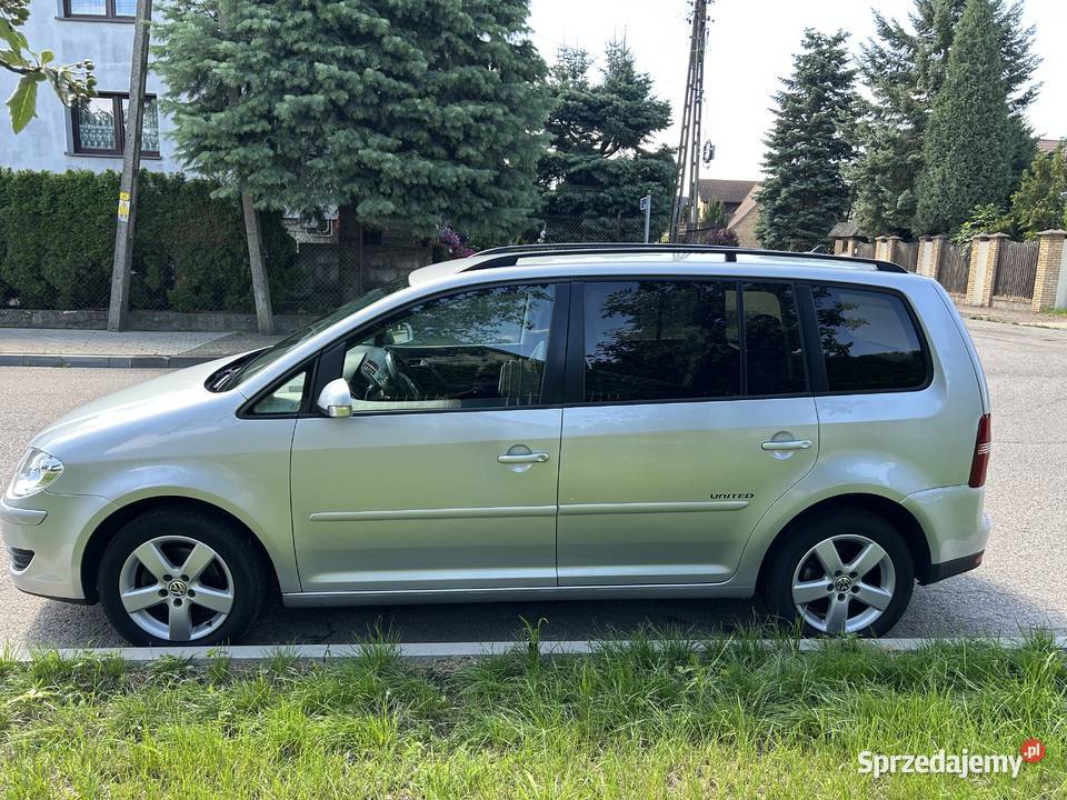 Vw Touran United 19tdi 105 zadbany manualna Volkswagen Suwałki