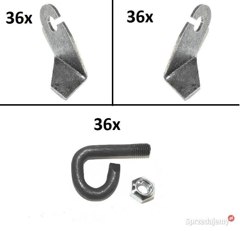 Zestaw 36 sztuk noży skrzydełkowych AMA6364 kujawsko-pomorskie Chmielniki