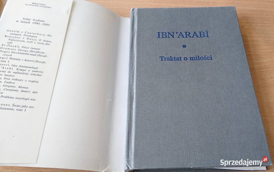 Traktat o miłości Ibn Arab Gdańsk
