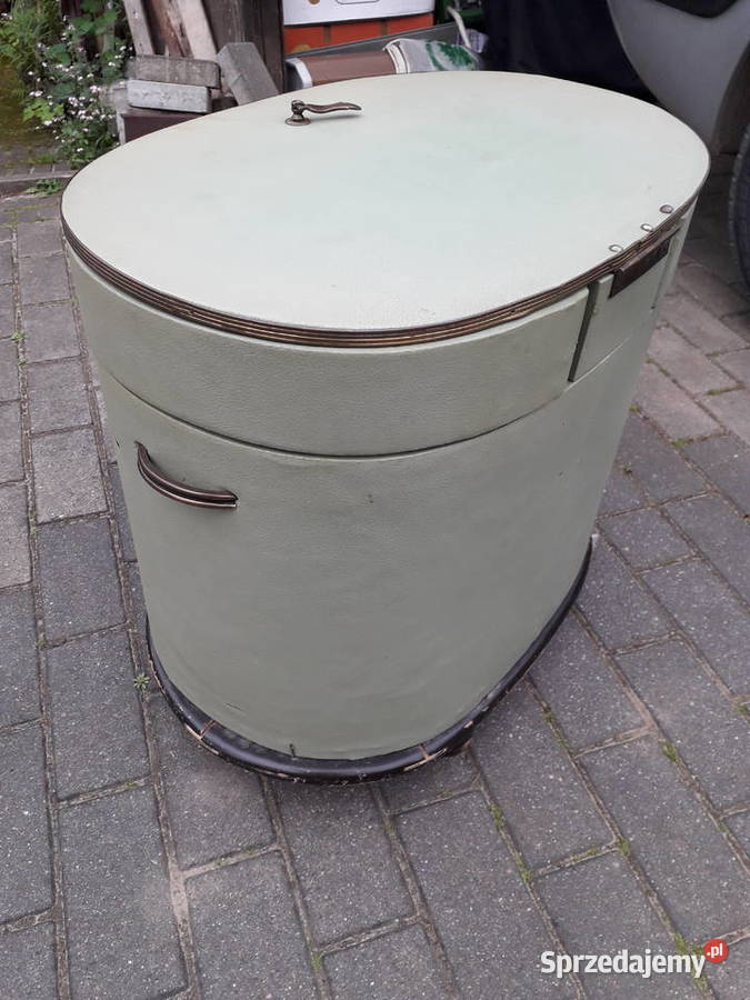 Oryginalne Retro siedzisko schowek na skarby Warszawa