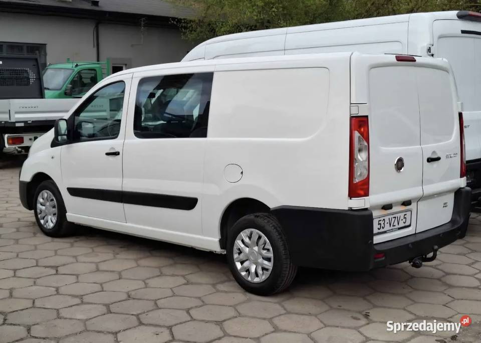 Fiat Scudo 2009 LONG DUBEL KABINA 5OSÓB KLIMA Radom