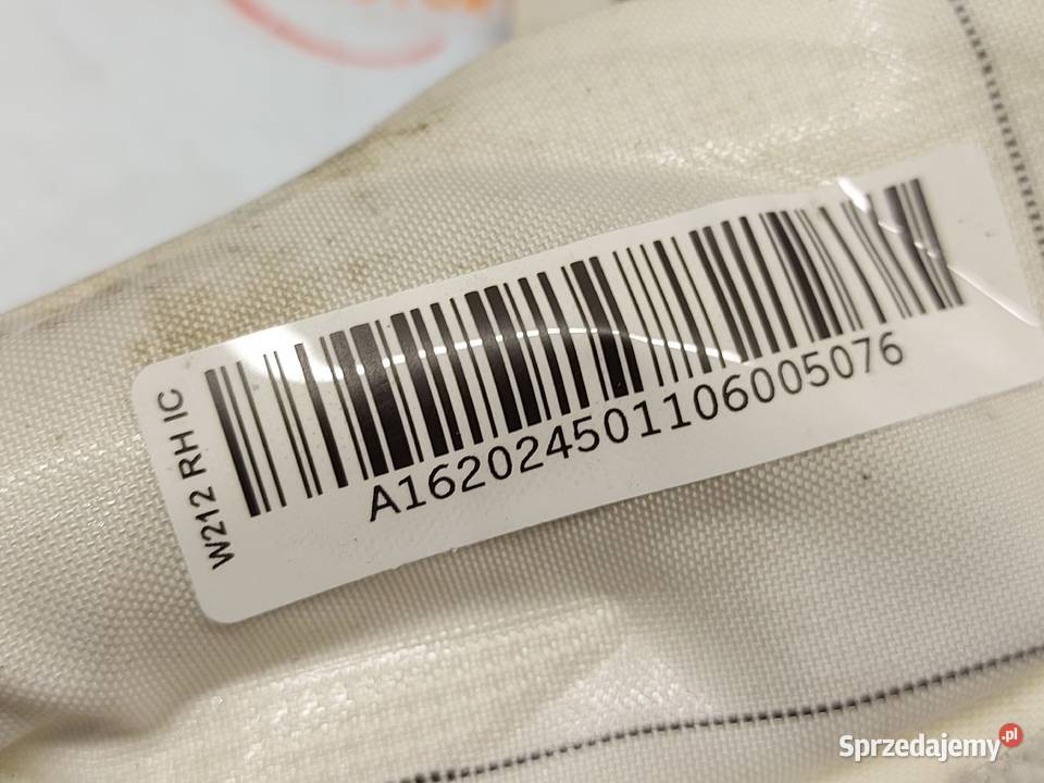 MERCEDES W212 11r kurtyna AIRBAG prawa 608740000