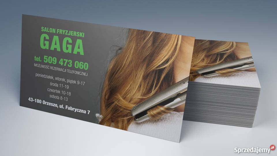 Wizytówki Firmy Usługi reklamowe śląskie Rybnik