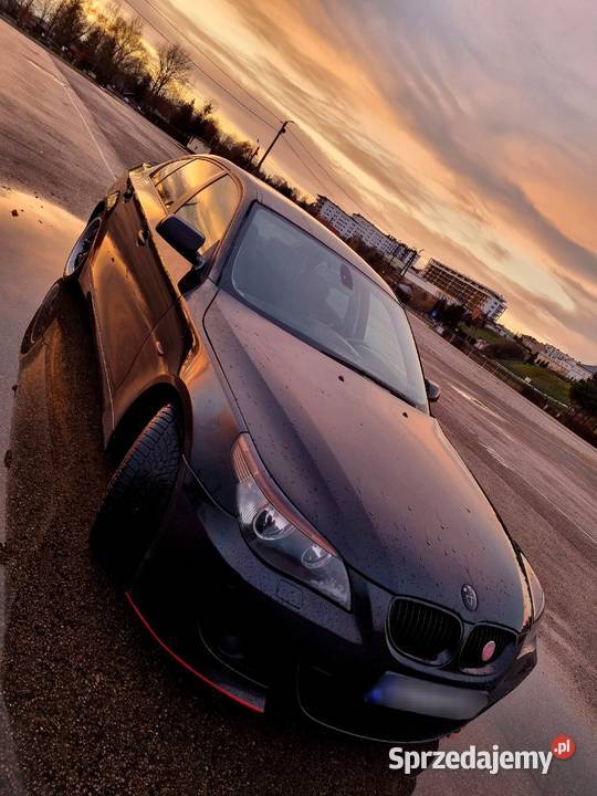 Bmw e60 czarna 18felgi odtwarzacz DVD Warka