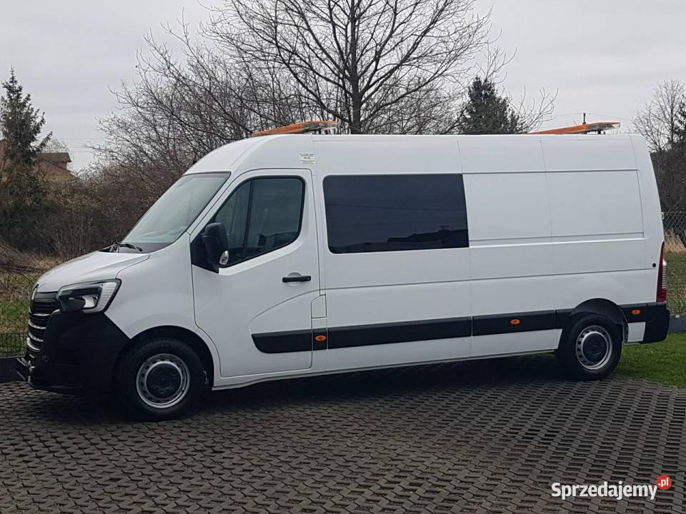 Renault Master 6 OSÓB L3H2 BRYGADÓWKA DŁUGI Poręba