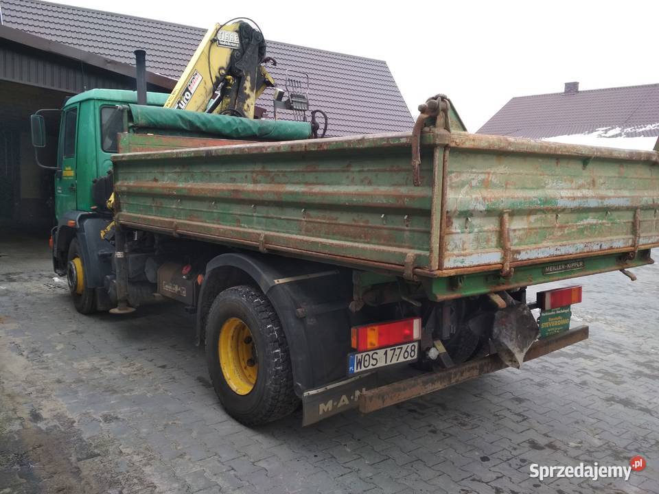 MAN 15264 SILENT Wywrotka HDS Baranowo