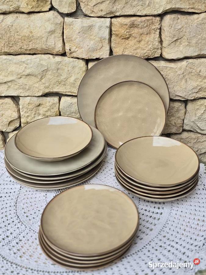 TALERZE SERWISKOMPLET OBIADOWY 18el Warszawa