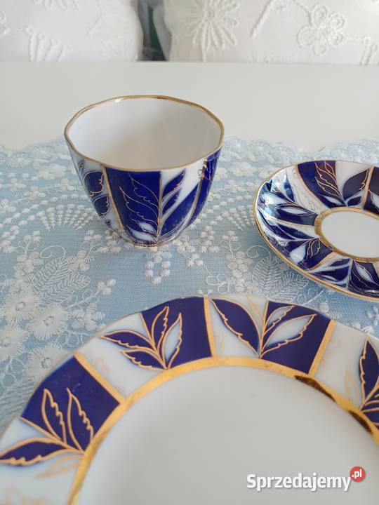 Trio porcelana Łomonosov wielkopolskie Poznań