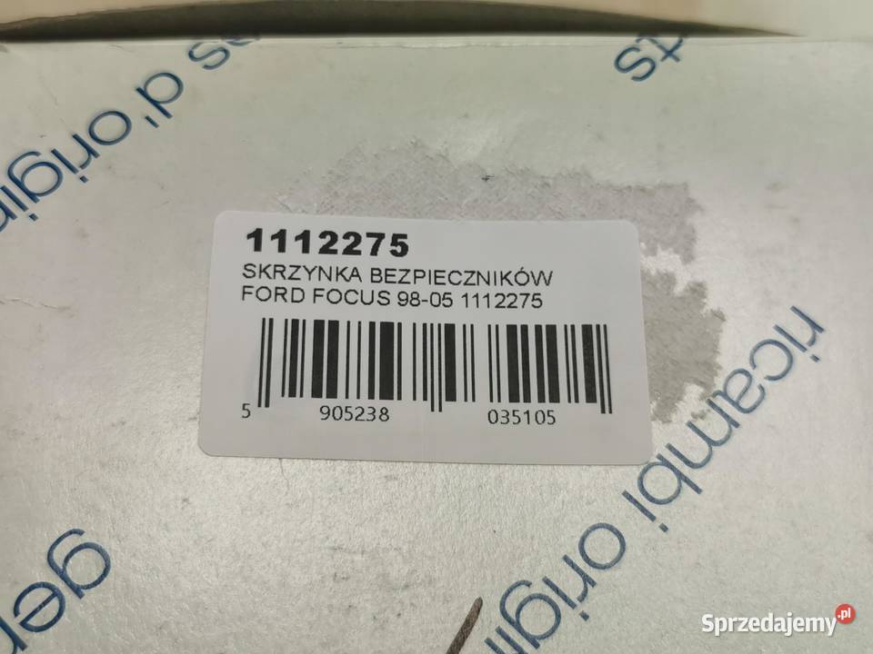 SKRZYNKA MODUŁ BEZPIECZNIKÓW FORD FOCUS 19982005 osobowe