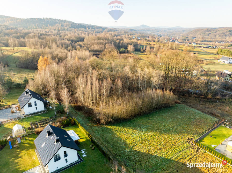Krzywaczka działka pod bliźniaka dwa domy Sprzedaż