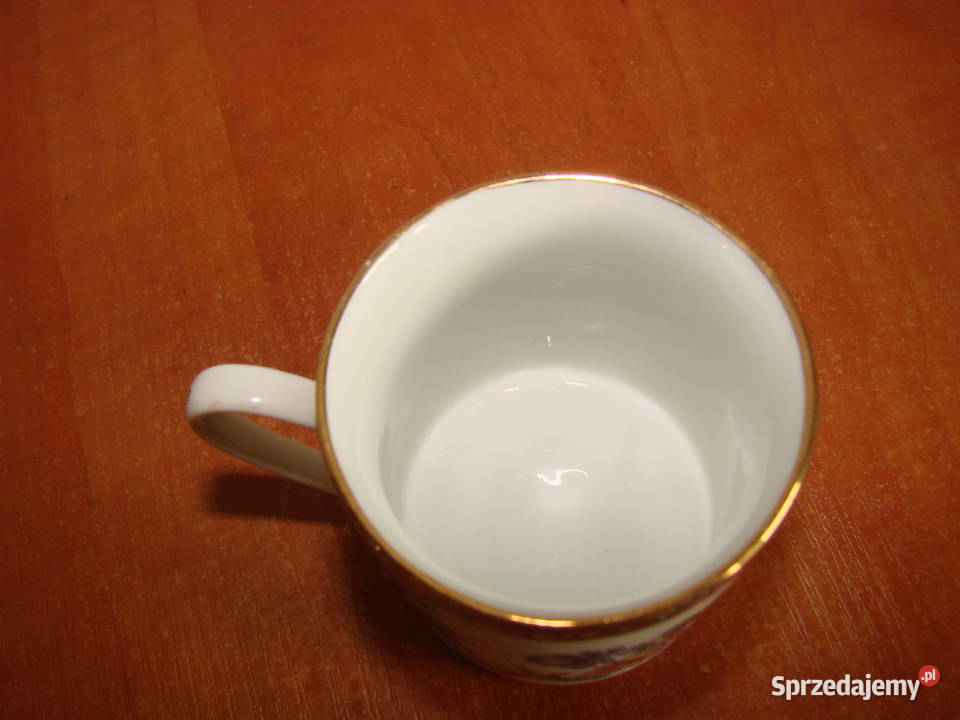 mała porcelanowa chińska filiżanka Porcelana i szkło pomorskie Pruszcz Gdański