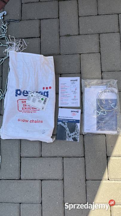 Łańcuchy samochodowe Pewag nowe Pozostałe Jasło sprzedam