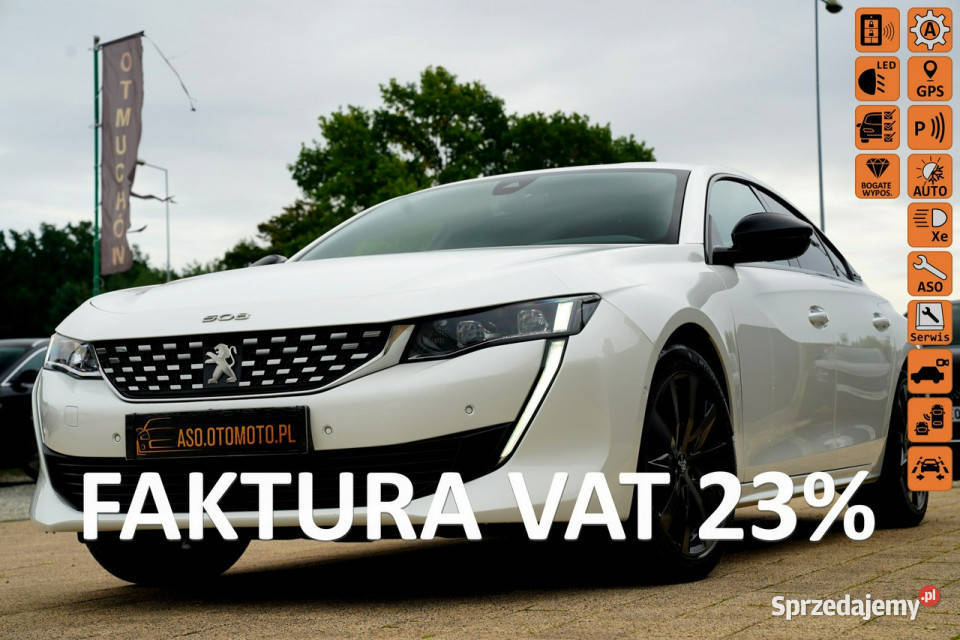 Peugeot 508 GT LINE nawi SKORA parktronik kamera aluminiowe felgi Otmuchów sprzedam