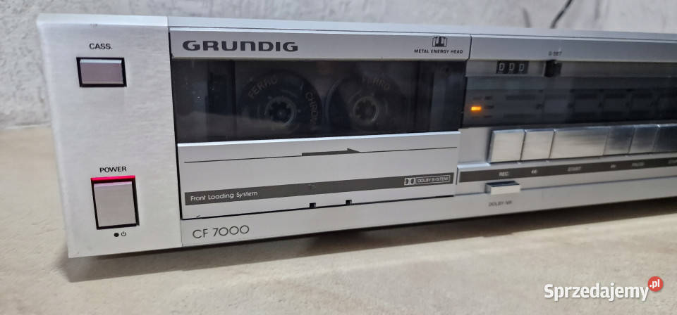 Grundig magnetofon deck CF 7000 CF7000 Międzychód