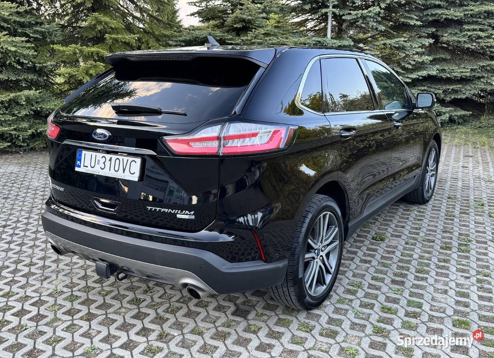 Ford Edge Titanium 4x4 20tb Bogate wyposażenie czarny Lublin
