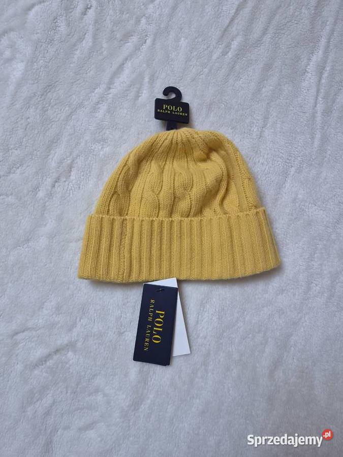Nowa żółta czapka bawełniana Polo Ralph Lauren małopolskie Bibice sprzedam