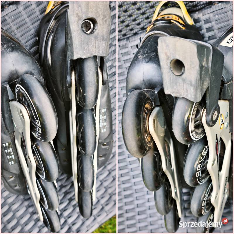 Rolki Rollerblade EVO 61 rozmiar 440 wkładki 285 Piotrków Trybunalski