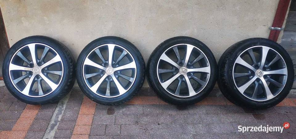Komplet felg z oponami DUNLOP 1722545 rozstaw aluminiowe małopolskie Kraków