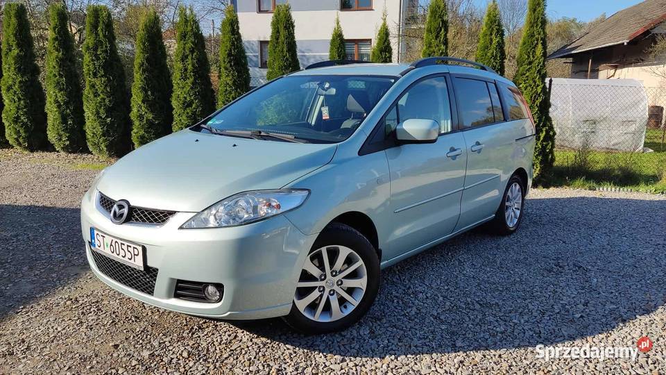 Mazda 5 2006r 18 Benzyna 7 Osób Klima Czujniki manualna sprzedam