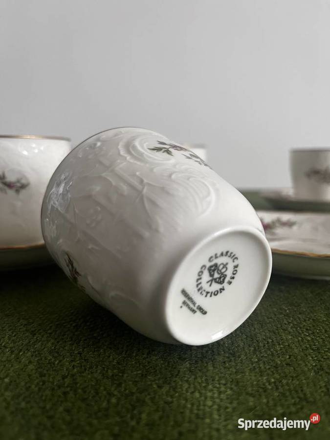 Filiżanki Rosenthal Classic Rose 6 sztuk Piękny Porcelana i szkło sprzedam