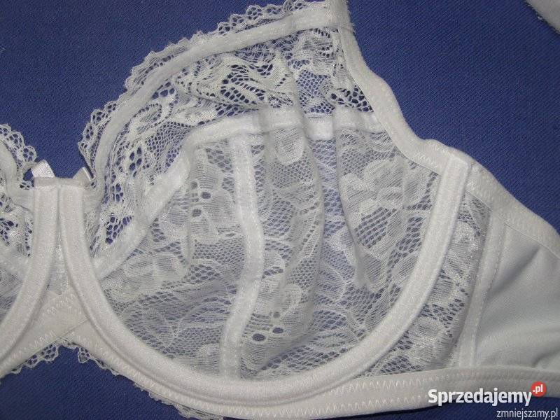 Biustonosz Stanik 40B 90B BONMARCHE koronka