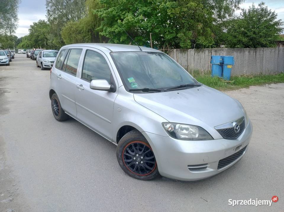 Mazda 2 DY Lift 2006r 14 B Bez Rdzy Niemcy Elbląg