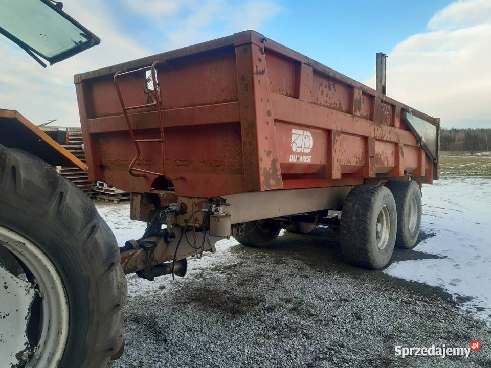 Przyczepa rolnicza wywrotka tandem Nowe Skalmierzyce