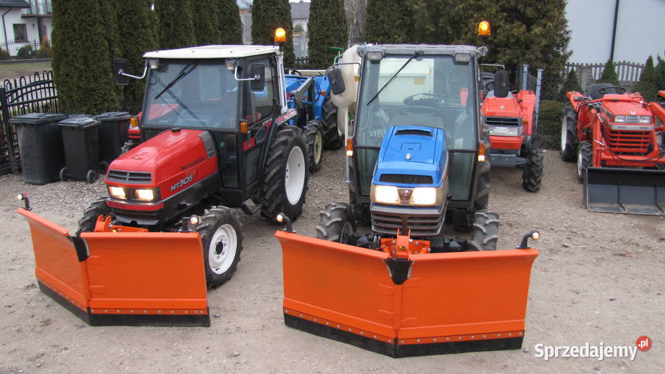 Pług do śniegu V strzałka Kubota Yanmar Iseki Węgrów