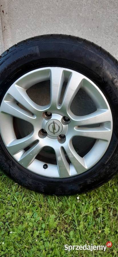 Koła aluminiowe GM z oponami letnimi 18565R15 w Samochodowe Bielsko-Biała sprzedam